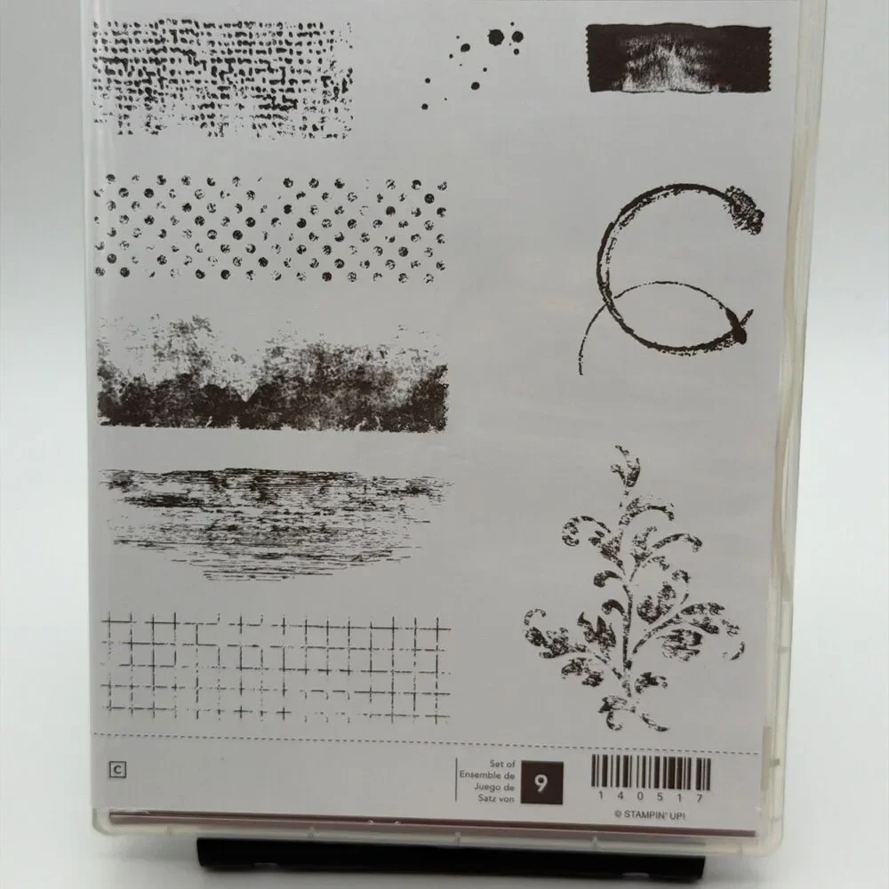 Stampin Up TIMELESS TEXTURES Rubber Stamps